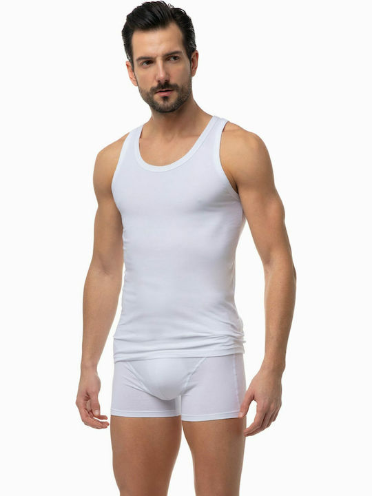Minerva 90-12014 Men's Sleeveless Undershirts W...