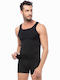90-10481 Men's Undershirt Sleeveless in Black Color