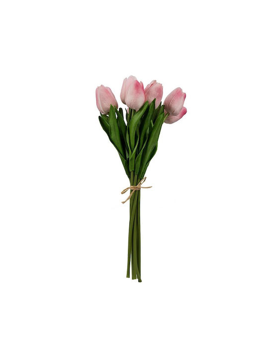 Artekko Bouquet of Artificial Flowers Tulip Pink F29612