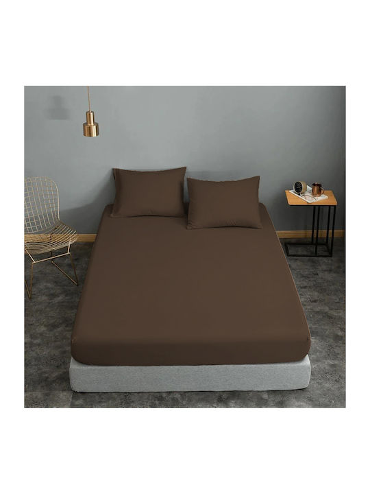 Le Blanc Sheet Super-Double 220x240cm. Cotton L...