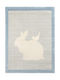 Saint Clair Lapin Παιδικό Χαλί Γαλάζιο 150x200cm