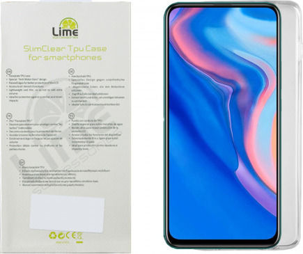 Lime Slimclear Umschlag Rückseite Silikon Transparent (Huawei P Smart Z)
