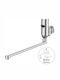 Ravenna Olite Sink Faucet with Photocell Sensor Silver