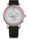 Victorinox Alliance Sport Chronograph Ανδρικό Ρολόι 44mm Χρονογράφος Μπαταρίας με Καφέ Δερμάτινο Λουράκι