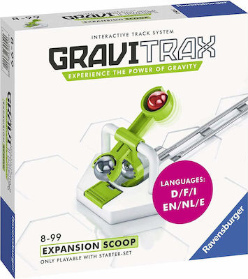 Ravensburger Extension Set Trax Scoop Joc Educațional Inginerie Gravitrax pentru 8+ Ani