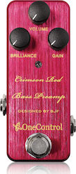One Control Crimson Red Bass Πετάλι Preamp