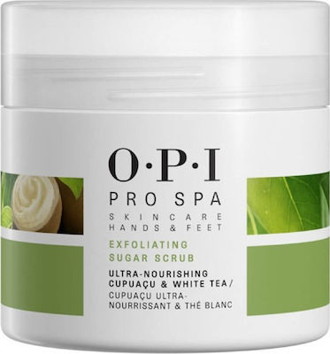 OPI Pro Spa Cupuacu & White Tea Scrub pentru picioare și mâini 136gr