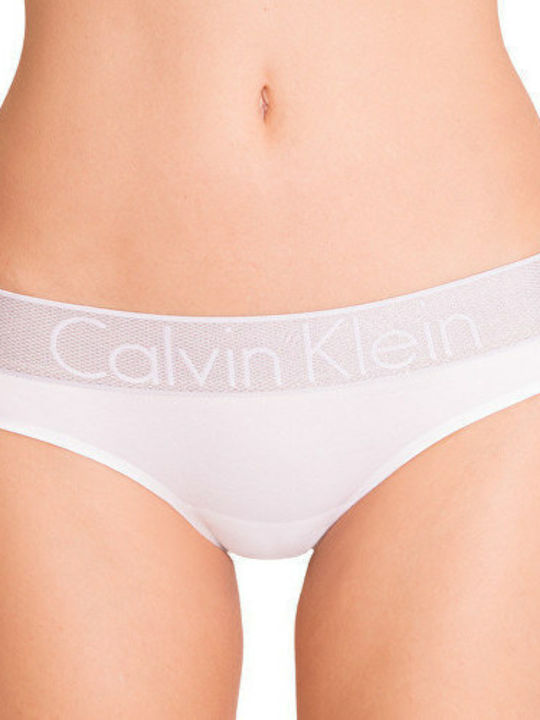 Calvin Klein Damen Slip Weiß