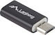 Lanberg Konverter USB-C weiblich zu Micro-USB männlich 1Stück AD-UC-UM-01