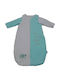 Bebe Stars Elephant Winter Sleeping Bag Turquoise with Detachable Sleeves