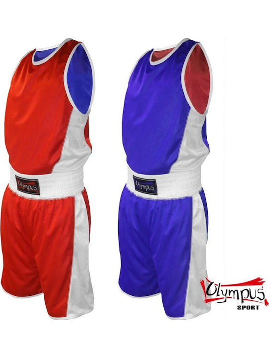 Olympus Sport Ανδρική Στολή Kick Boxing Πολύχρωμη Reversible Set