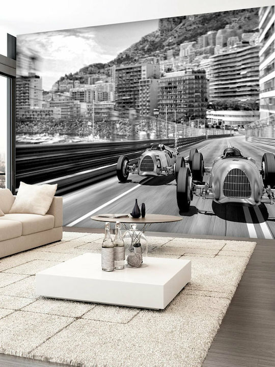 Wall Mural Monte Carlo Race 200x140 Fabric