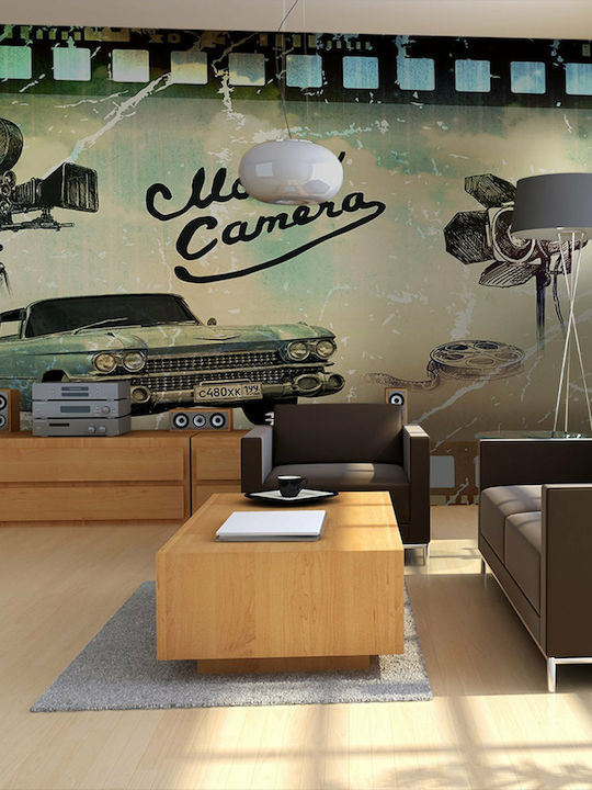 Wall Mural On Way To Hollywood 350x270 Fabric