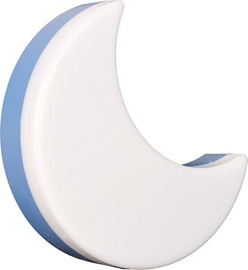 Keskor Led Kids Decorative Lamp Moon Blue