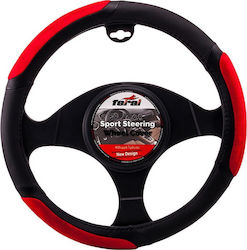 Auto Gs Auto-Lenkradabdeckung mit Durchmesser 38cm Synthetisch Rot