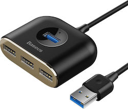 Baseus Square USB 3.0 4 Port Hub with USB-A Connection