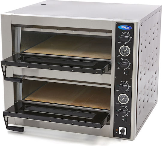 Lappas LPX-4430 Electric Cuptor de Pizza Cărămidă de foc 10kW 90x77x74cm