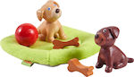 Haba Miniature Toy Little Friends Puppies (Various Designs/Assortments of Designs) 1pc