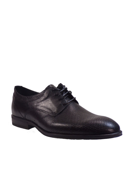 Kricket Men's Leather Dress Shoes Black