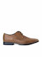 Kricket Men's Leather Dress Shoes Tabac Brown