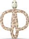 Matchstick Monkey Giraffe Teether made of Rubber for 0 m+ 1pcs