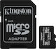 Kingston Canvas Select Plus microSDHC 32GB Class 10 U1 V10 A1 UHS-I με αντάπτορα