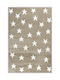 Newplan 1520X Kinder Teppich Sterne Beige 80x150cm