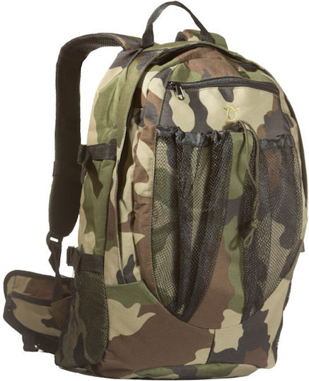 Toxotis Active Wear Military Backpack Backpack Woodland Khaki 35lt