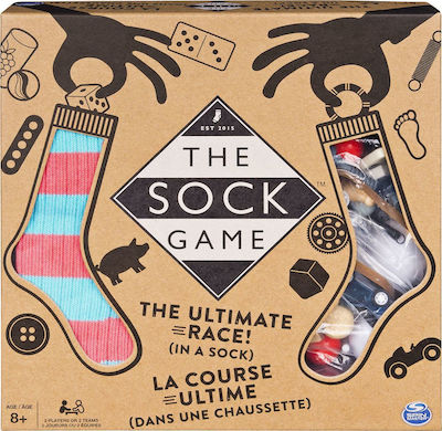 Spin Master Brettspiel The Sock Game für 2+ Spieler 8+ Jahre 6055024