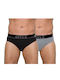 Apple Boxer Men's Slips Black / Light Grey 2Pack