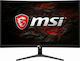 MSI Optix G241VC VA Curbat Monitor de jocuri 23.6" FHD 1920x1080 cu Timp de Răspuns 1ms GTG