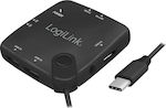 LogiLink USB 2.0 Hub 3 Porturi cu conexiune USB-C