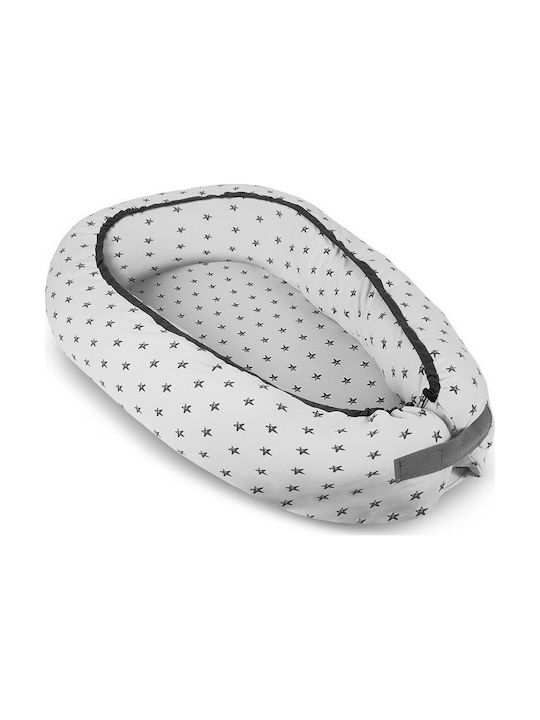 Don Algodon Baby Nest Pillow Estrella Gray