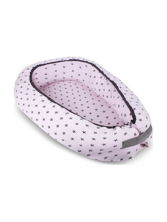 Don Algodon Baby Nest Pillow Estrella Pink