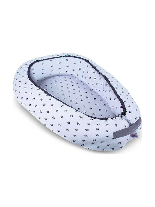 Don Algodon Baby Nest Pillow Estrella Light Blue