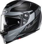 HJC RPHA70 Sampra Full Face Helmet with Pinlock and Sun Visor DOT / ECE 22.05 1350gr MC5SF KR9637