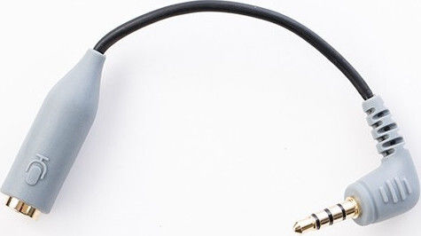 Boya Μετατροπέας 3.5mm male σε 3.5mm female Λευκό 1τμχ BY-CIP2