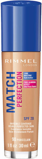 Rimmel Match Perfection Foundation SPF20 30ml