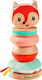 Lilliputiens Stacking Toy Pyramid Alice made of...