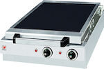 North HS 1P Commercial Flat Top Electric Griddle with Flat Plate 5kW 49x50x21cm HS1P