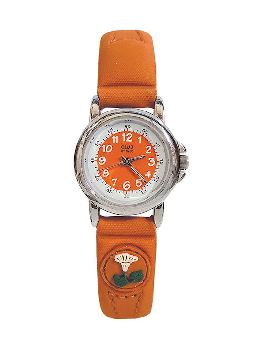 Club Watches Uhr mit Orange Stoffarmband A69199S17A