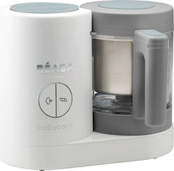 Beaba Babycook Neo Baby Food Steamer with Blender 1.25lt Grey/White