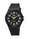 Q&Q Men's Watch 40mm Battery with Black Rubber Strap