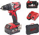 Milwaukee M18 CBLPD-402C Κρουστικό Δραπανοκατσάβιδο Μπαταρίας Brushless 18V 2x4Ah