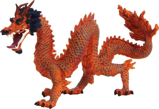 Plastoy Miniature Toy The Red Chinese Dragon