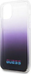 Guess California Plastic Back Cover Purple (iPhone 11 Pro Max)