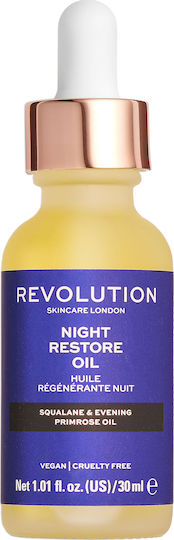 Revolution Beauty Night Restore Oil Масло За Лице За Хидратация И Блясък 30ml