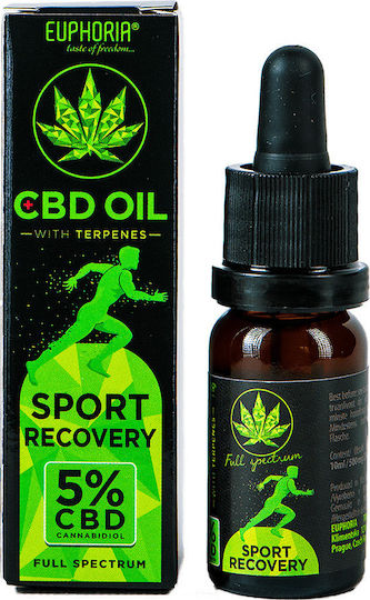 Euphoria Öl Hanfprodukte (CBD) in Drops mit 5% CBD 10ml
