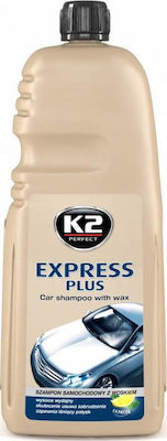 K2 Express Plus Car Wash Shampoo With Wax 1lt