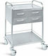 +DM Τροχήλατο Τραπεζάκι Krankenpflege B70xT50xH90cm D-24